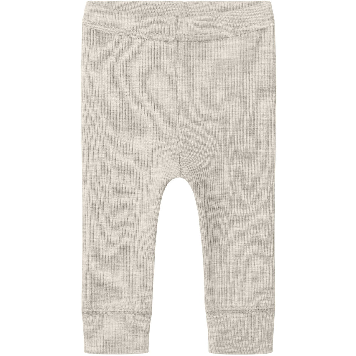 Name It Nacreous Cloud Nbnwax Wool Rib Leggings Noos