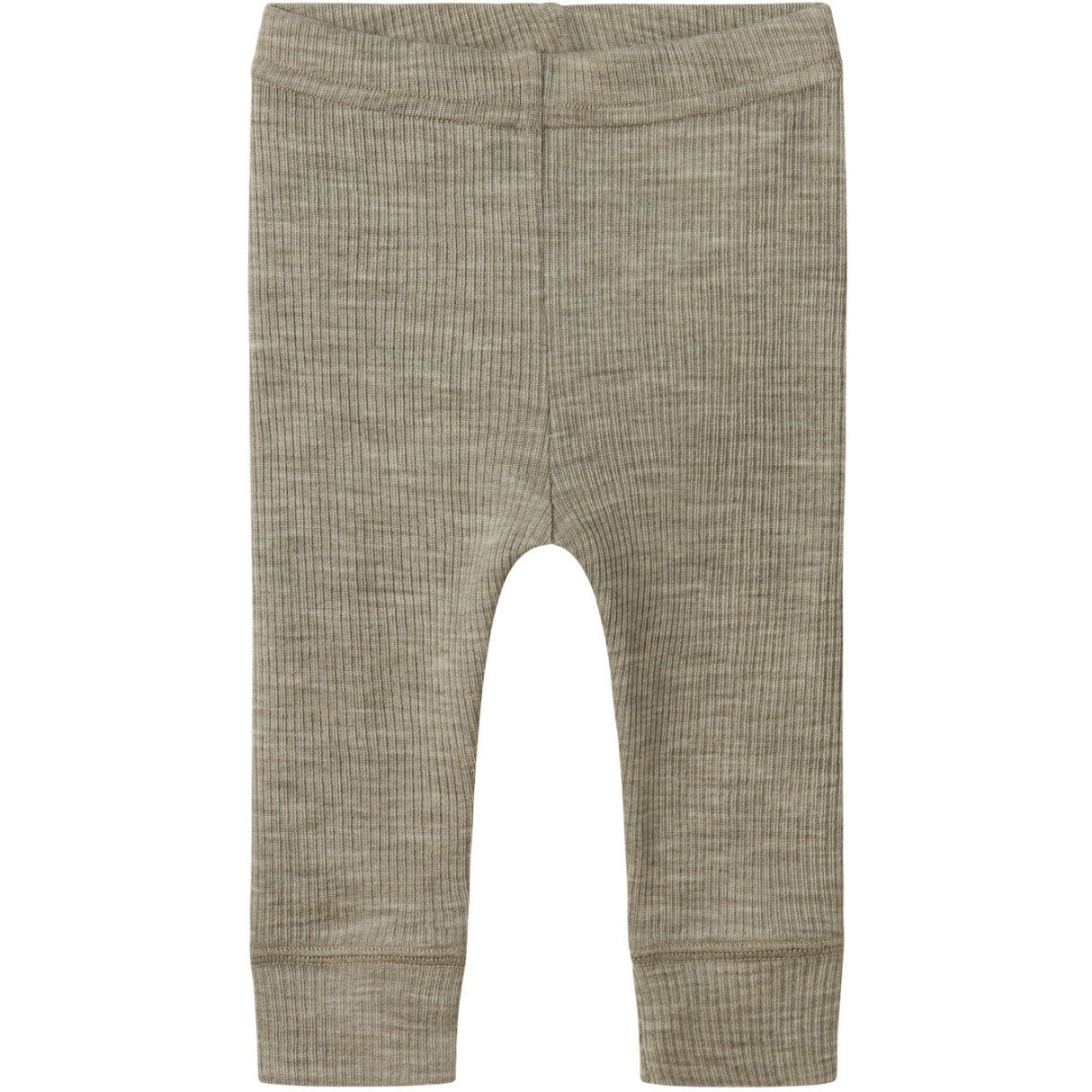 Name It Dried Sage Nbnwax Wool Rib Leggings Noos
