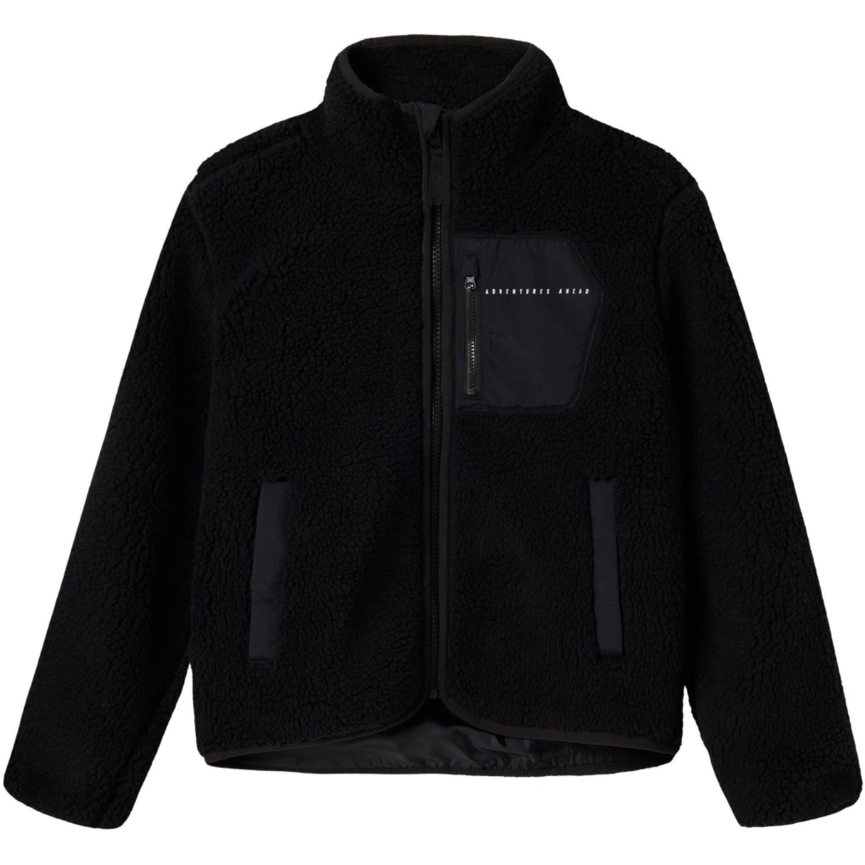 Name It Black Nknmattia Sherpa Jacket Pb