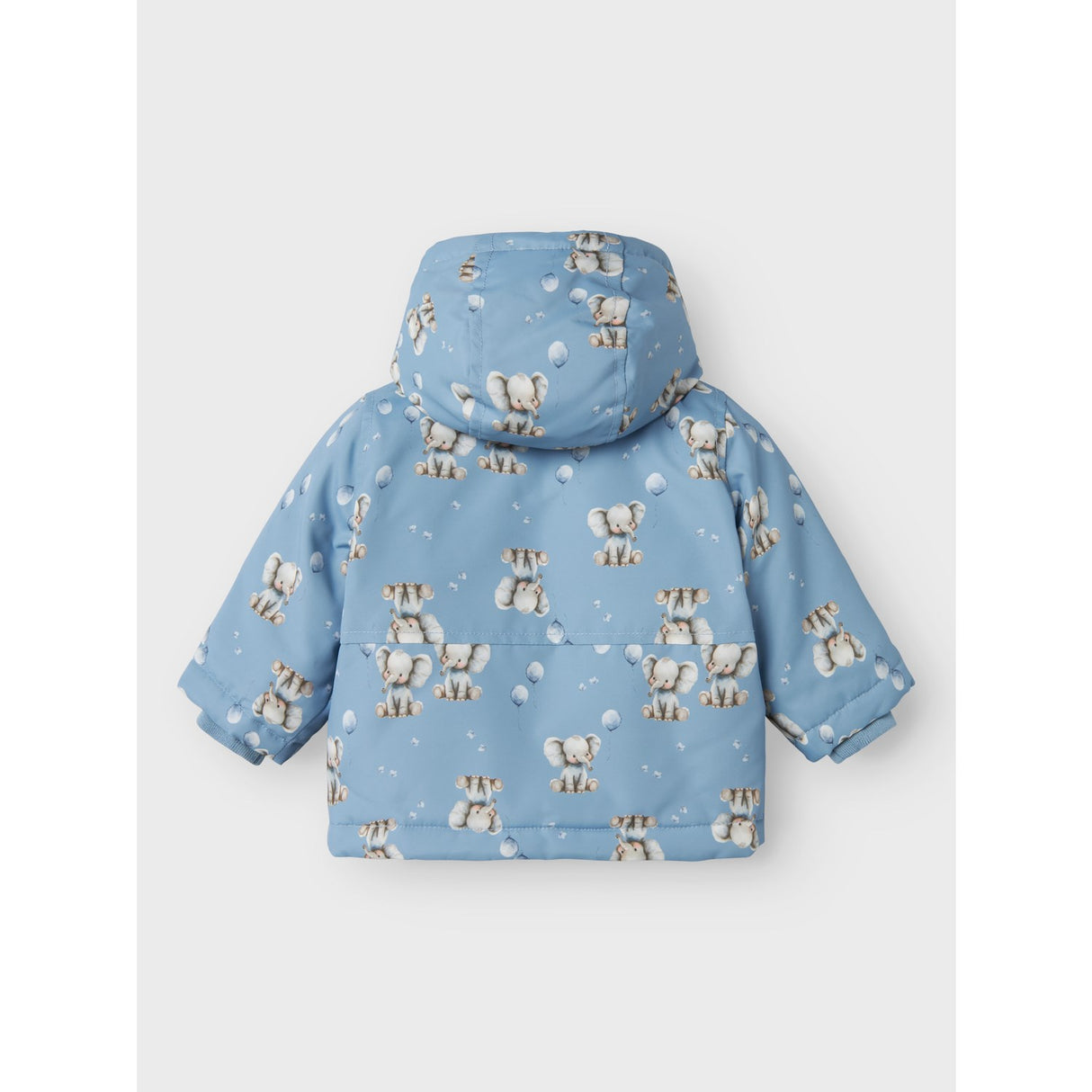 Name It Rain Washed Elephant Nbmmax Pa Jacket Aop