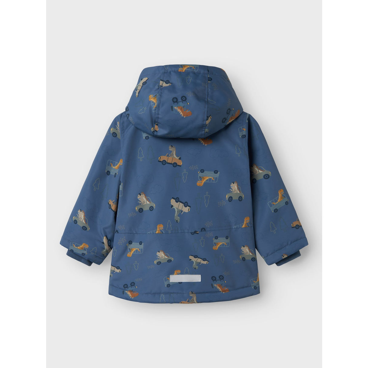 Name It Vintage Indigo Dino Car Nmmmax Pa Jacket Aop Noos