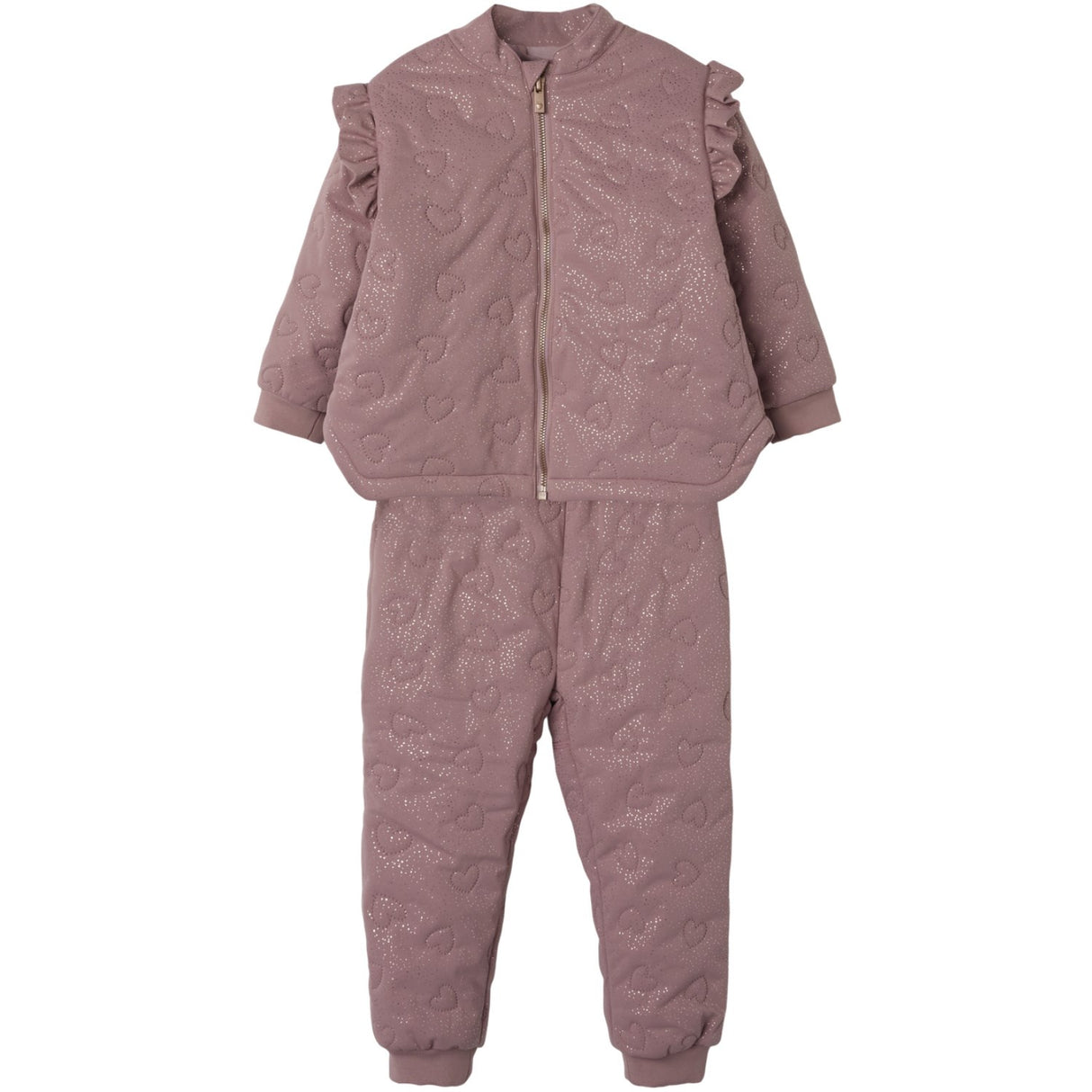 Name It Woodrose Nmfmoon Quilt Set Glitter Fo