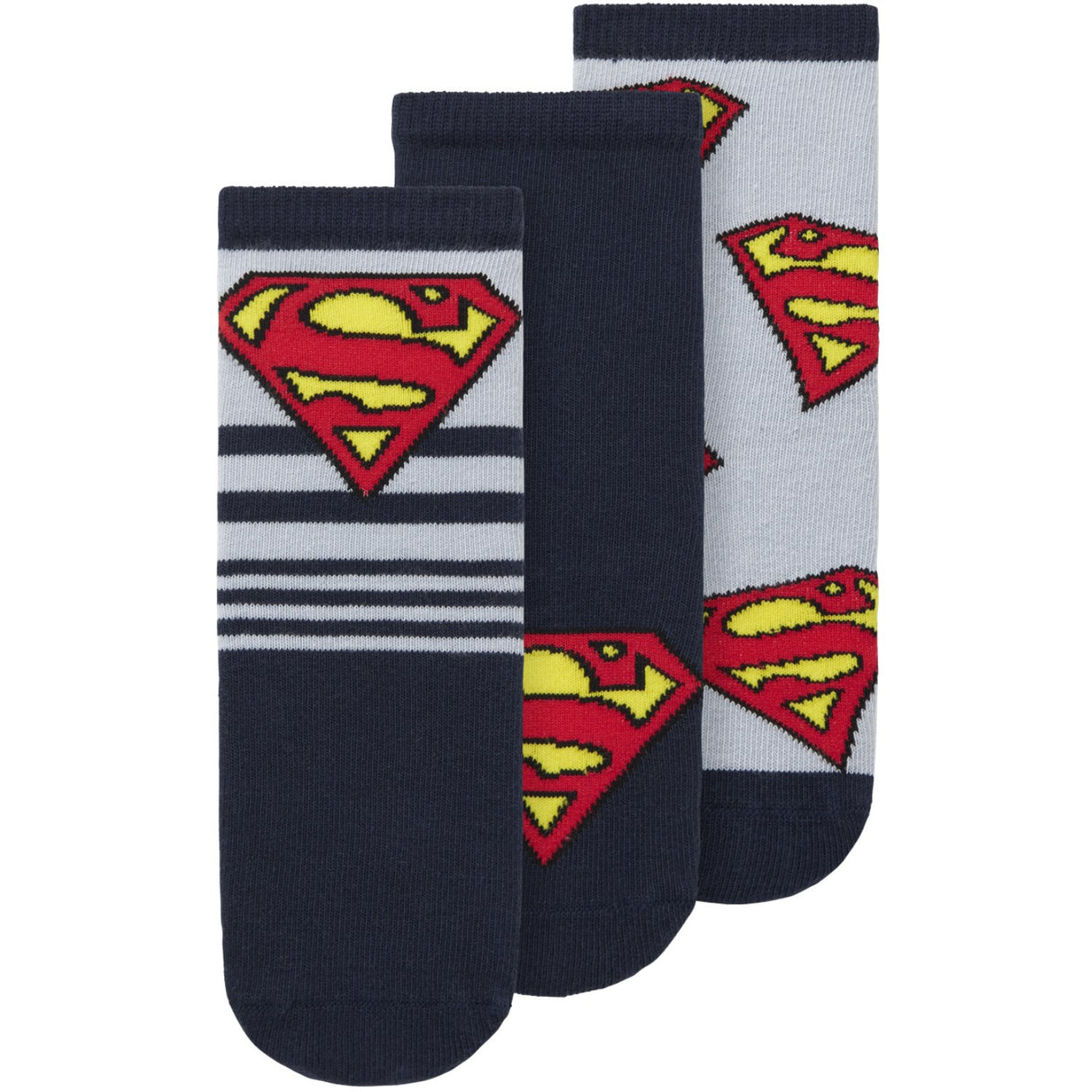 Name It Dusty Blue Nmmjasper Superman 3P Socks Wab