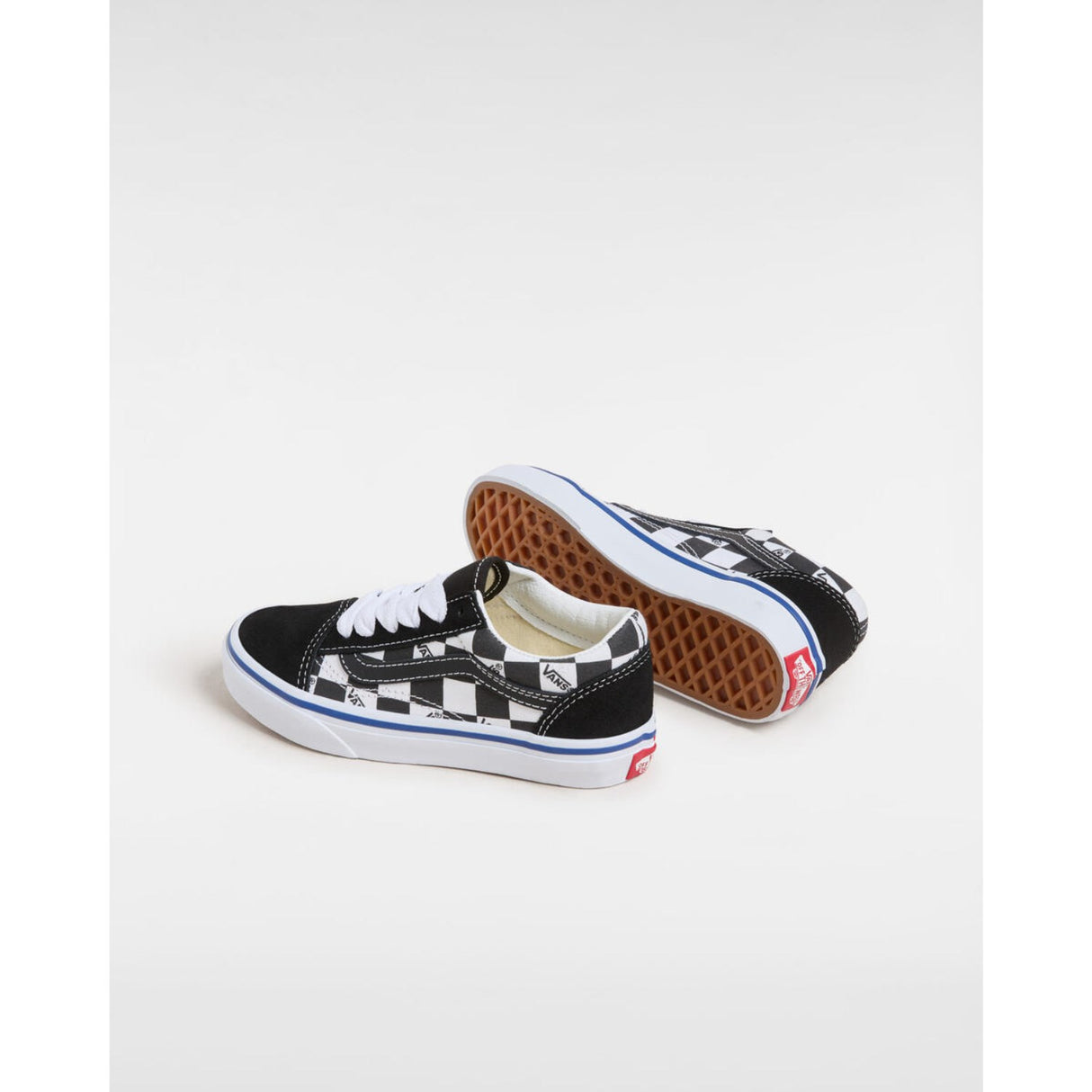 VANS Check/White Old Skool Logo