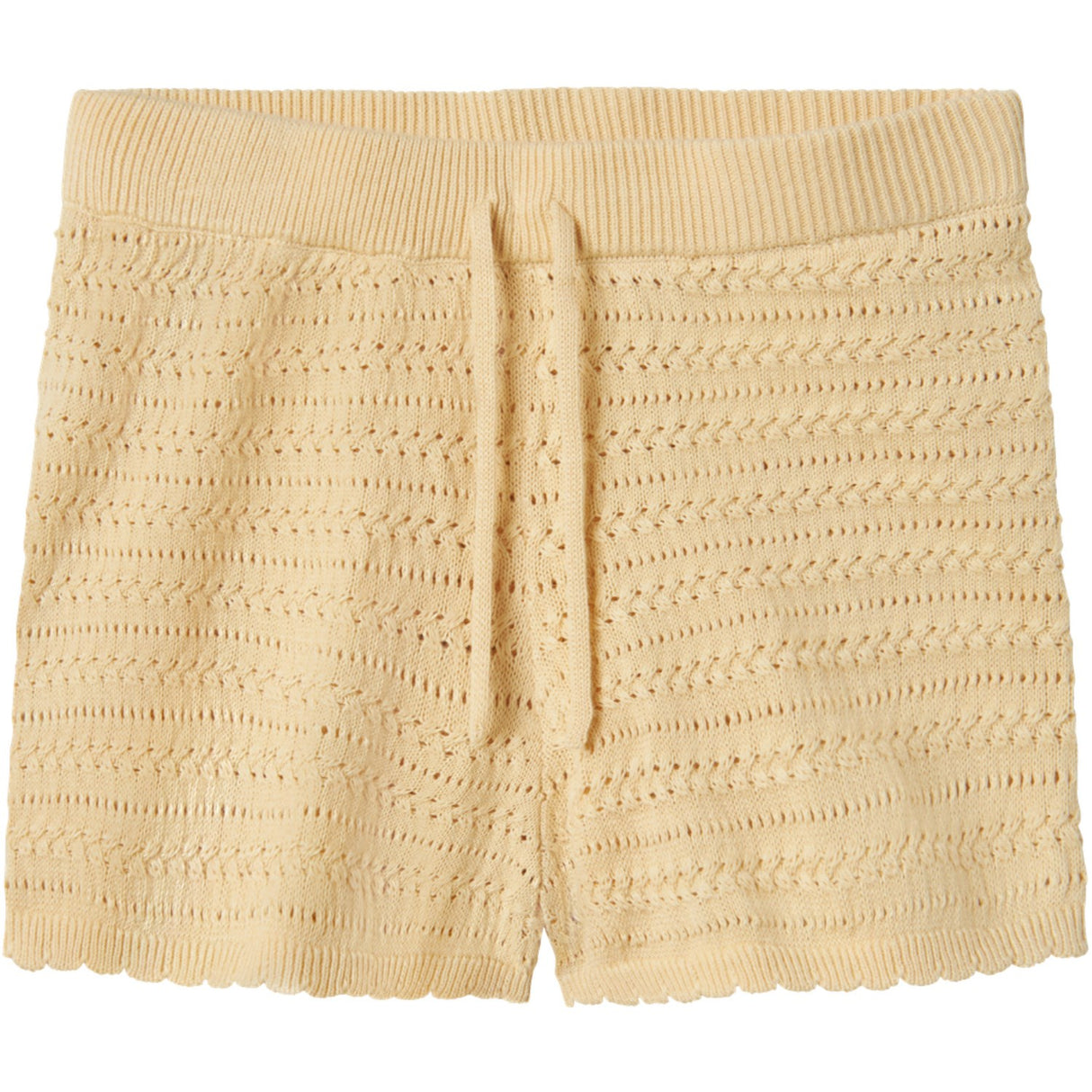 Lil'Atelier Sea Mist Nmfhope Knit Shorts Lil