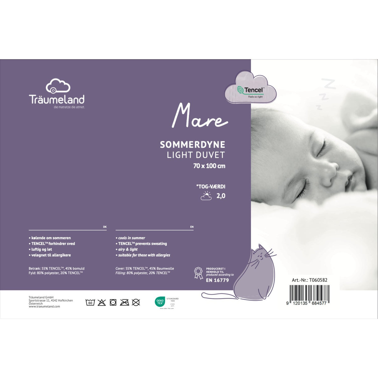 Träumeland Summer Duvet Mare Baby