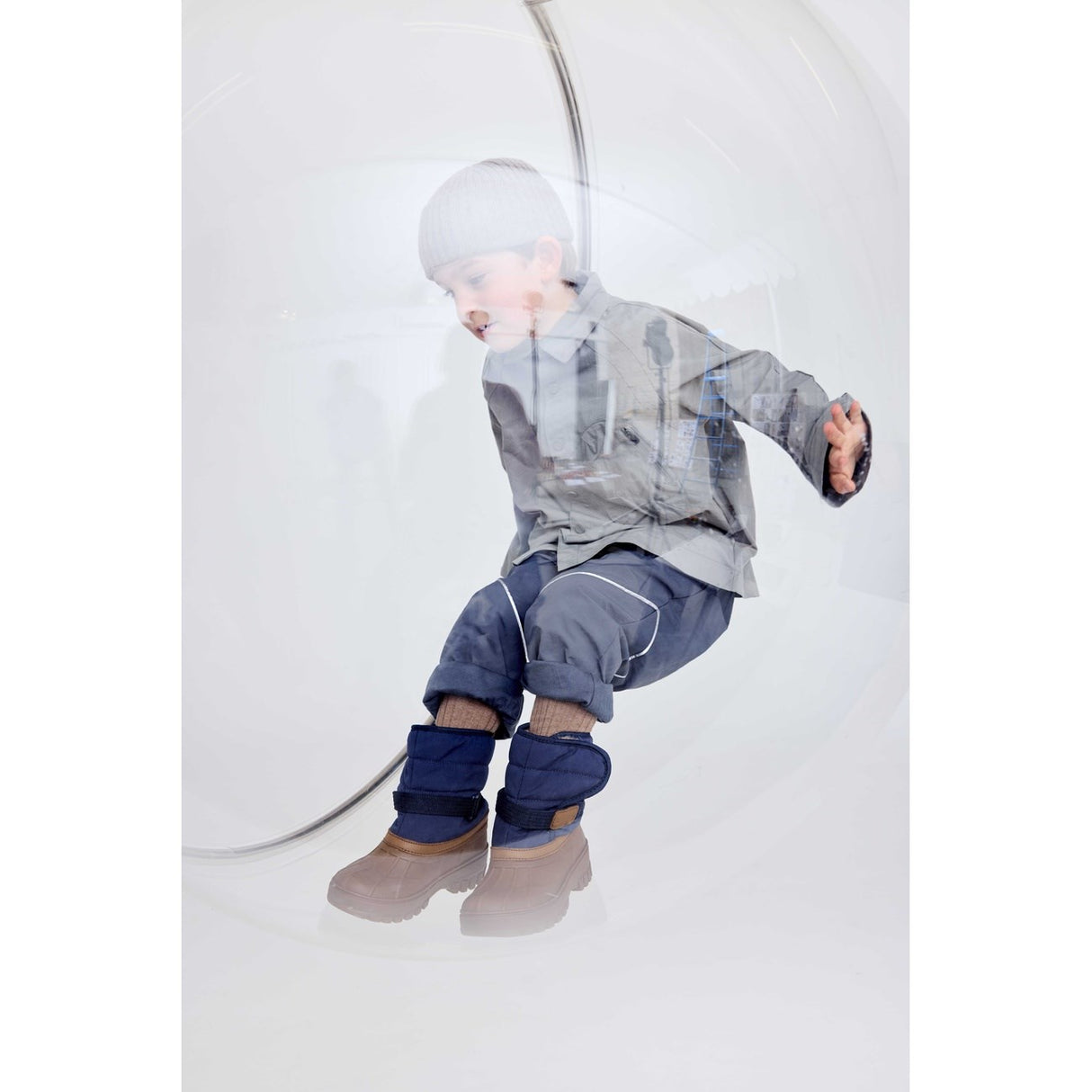 Bisgaard Navy Pacson Boot