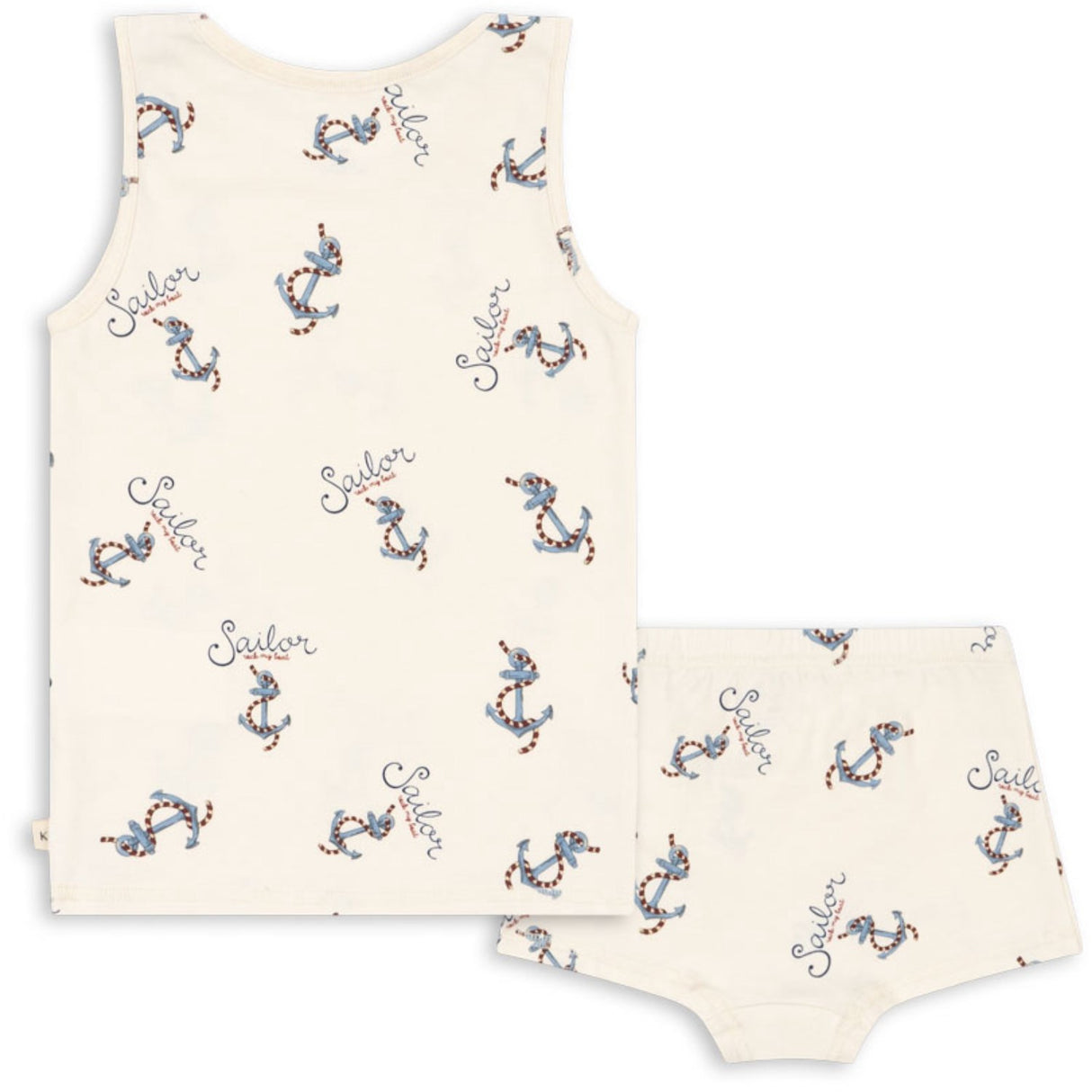 Konges Sløjd Rock My Boat Basic Tank Underwear Set Gots