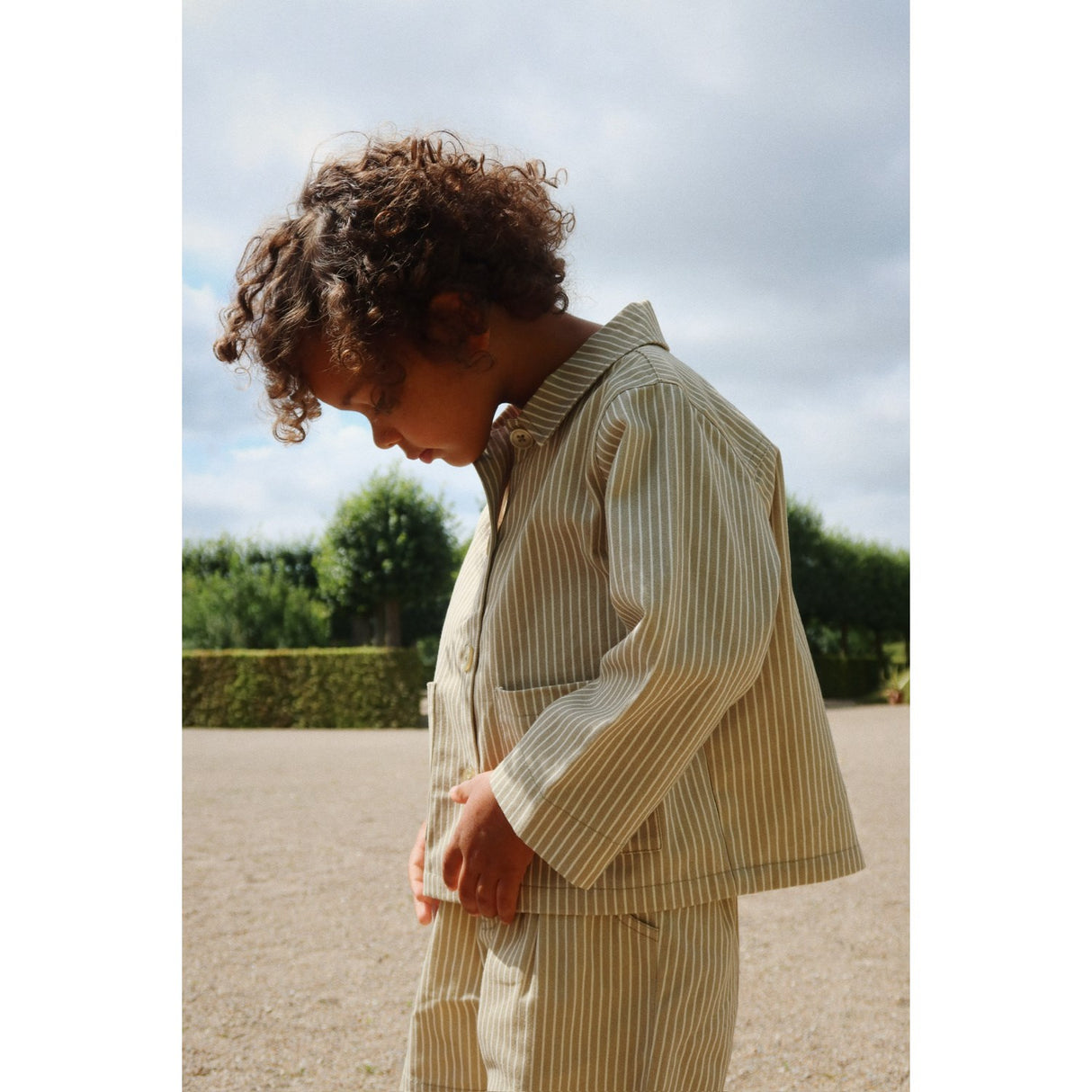 Konges Sløjd Tea Stripe Frankie Over Shirt Gots