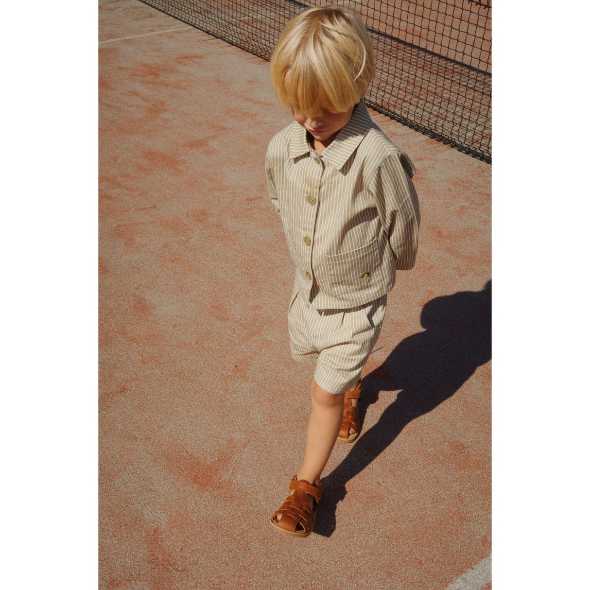 Konges Sløjd Tea Stripe Frankie Over Shirt Gots