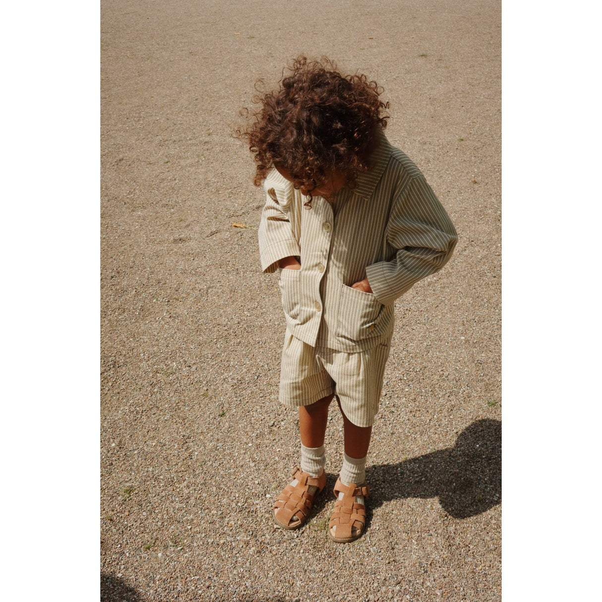 Konges Sløjd Tea Stripe Frankie Shorts Gots