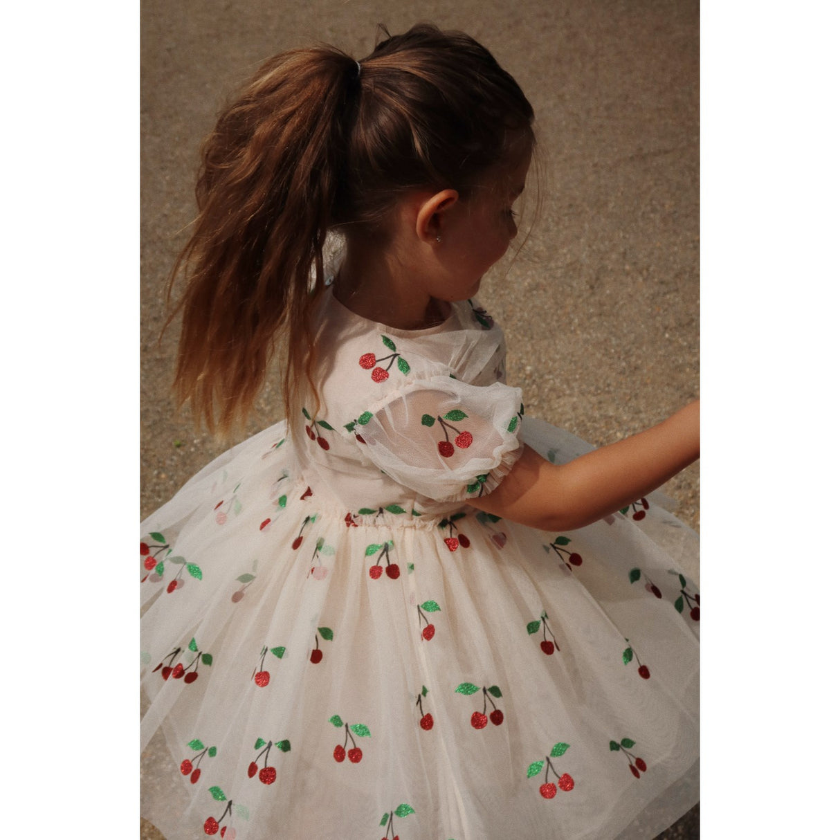 Konges Sløjd Ma Grande Cerise Glitter Tullie Dress