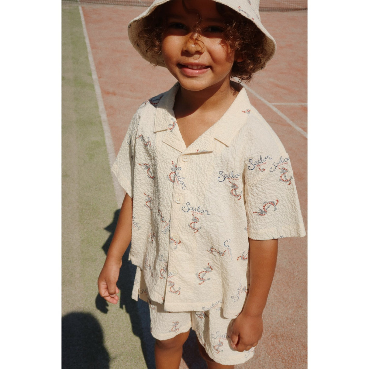 Konges Sløjd Rock My Boat Elliot Ss Shirt Gots