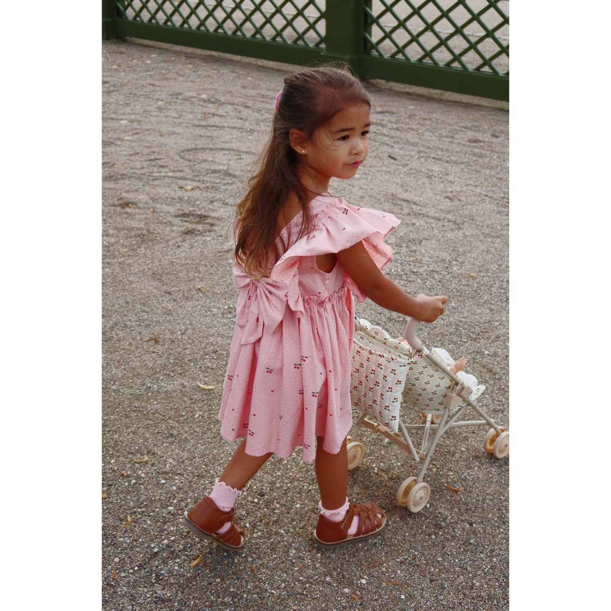 Konges Sløjd Cherry Coeur Evia Bow Dress Gots