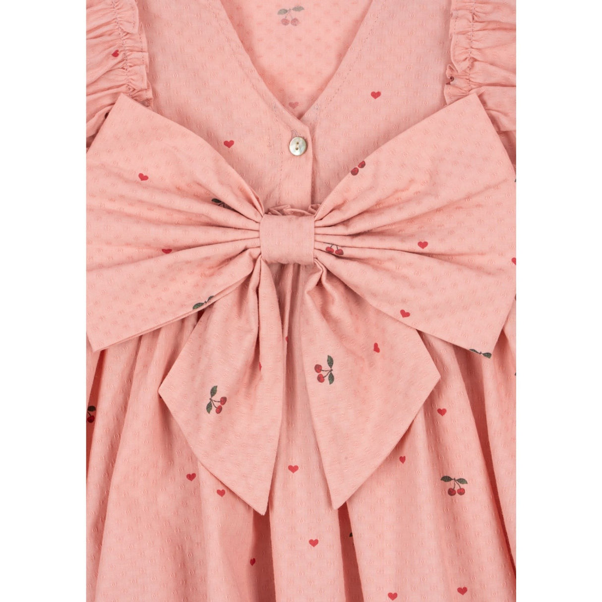 Konges Sløjd Cherry Coeur Evia Bow Dress Gots