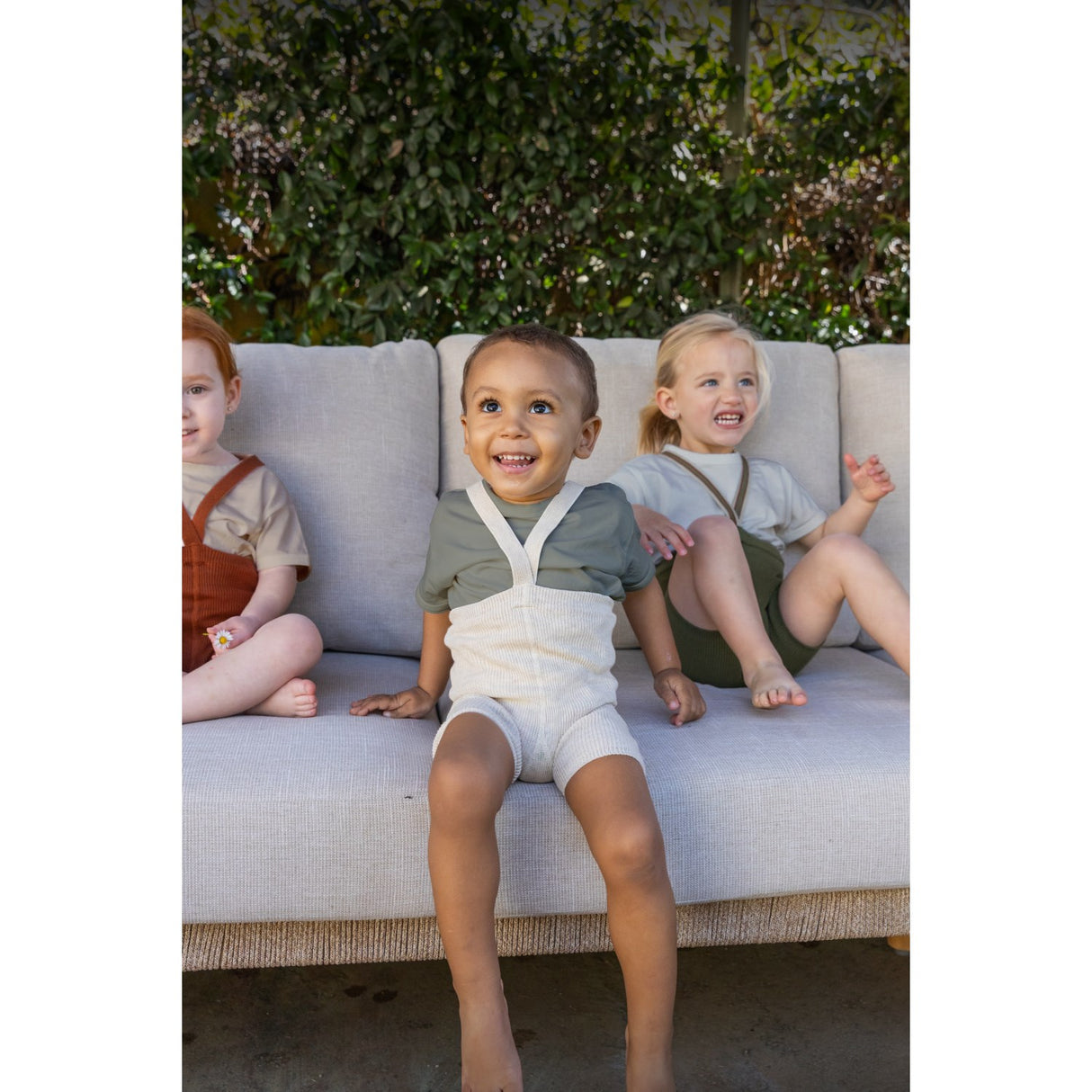 Silly Silas Cinnamon Shorty Tights With Braces