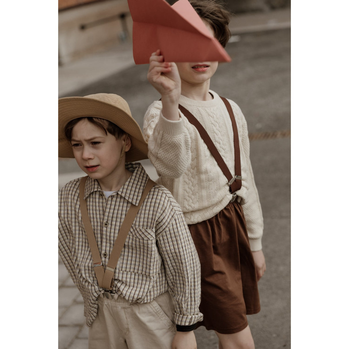 Silly Silas Chocolate Brown Kids' Braces