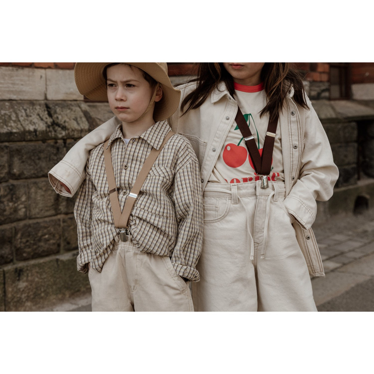 Silly Silas Sand Brown Kids' Braces