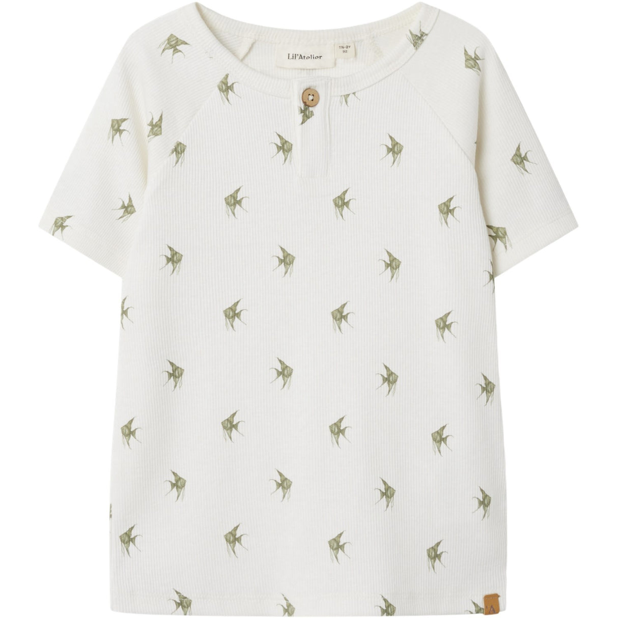 Lil'Atelier Coconut Milk Fish Nmmlavo Eni Ss Slim Top Lil
