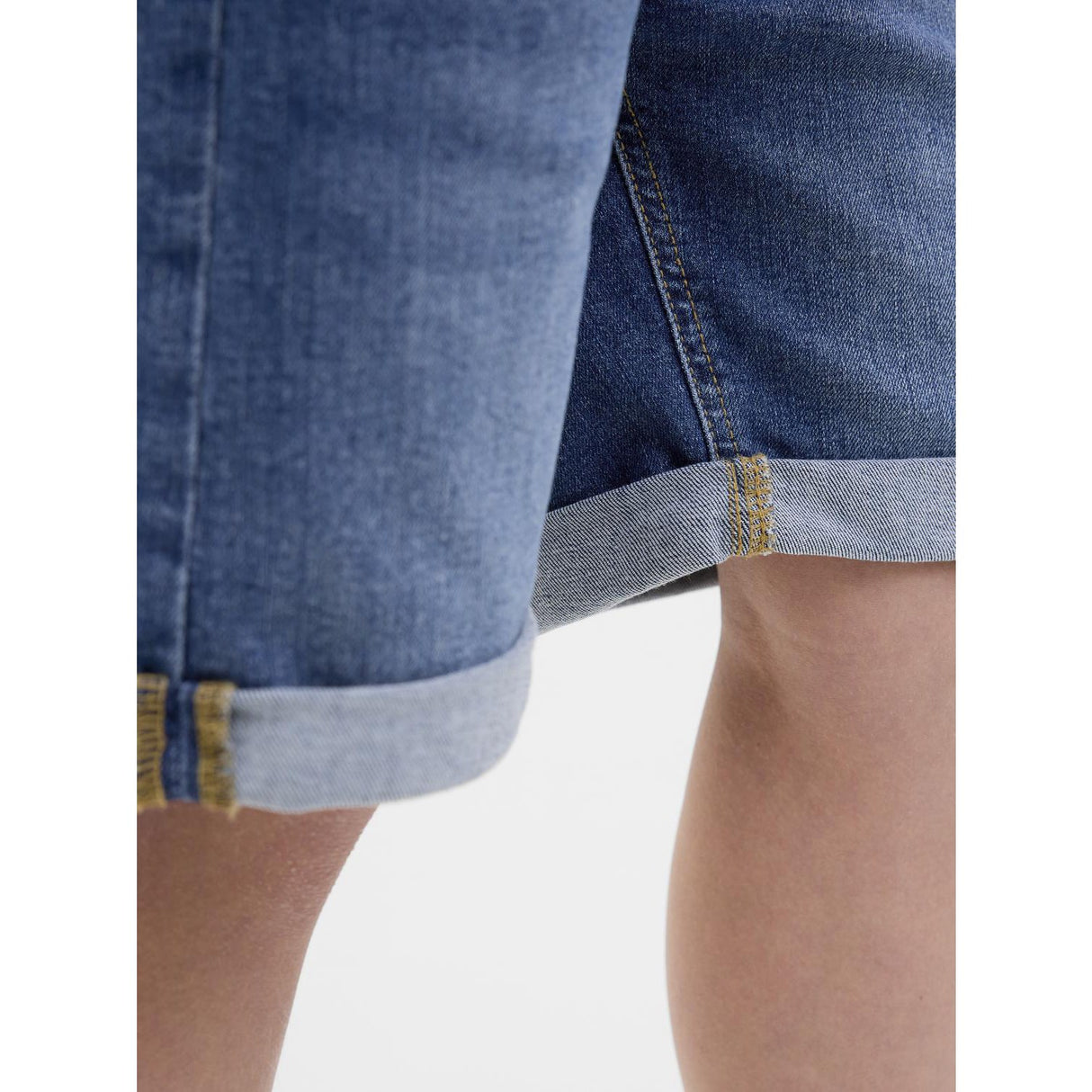 Jack & Jones Junior Blue Denim Jwhrick Jjoriginal Shorts Sq 327 Jnr