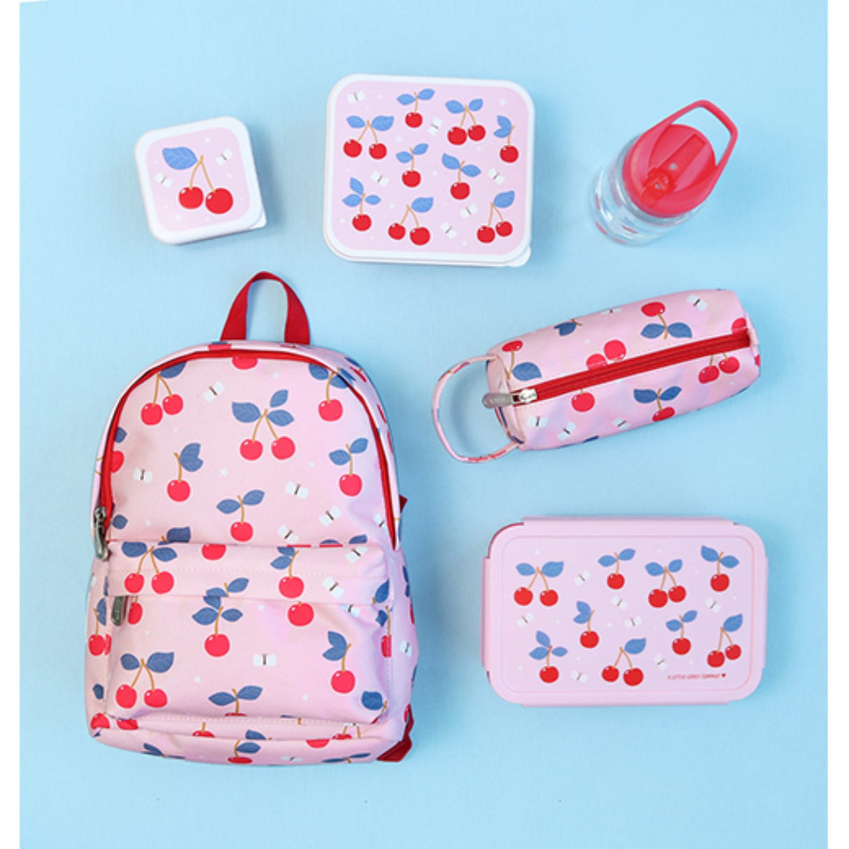 A Little Lovely Company Cherries Bento Lunch Box