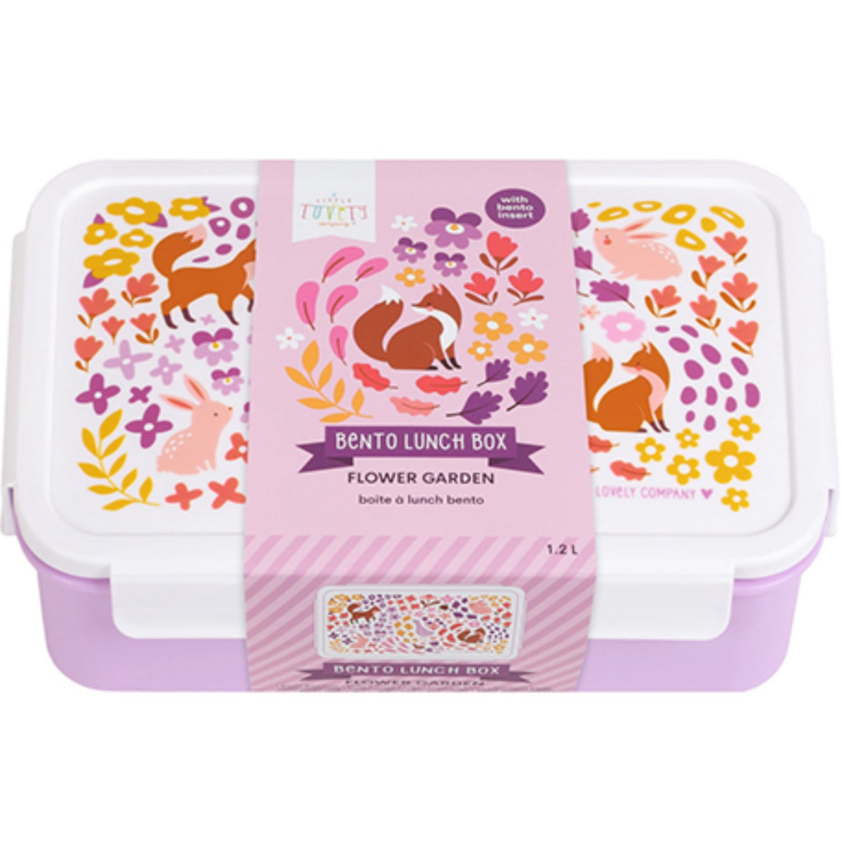 A Little Lovely Company Flower Garden Bento Lunch Box