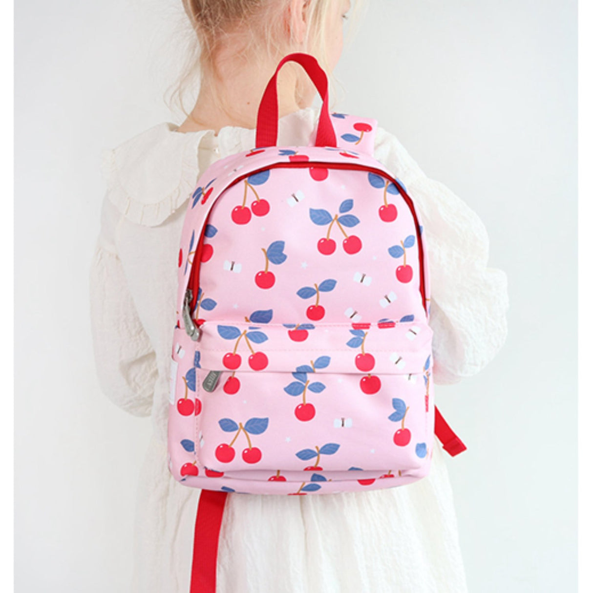 A Little Lovely Company Cherries Small Backpack
