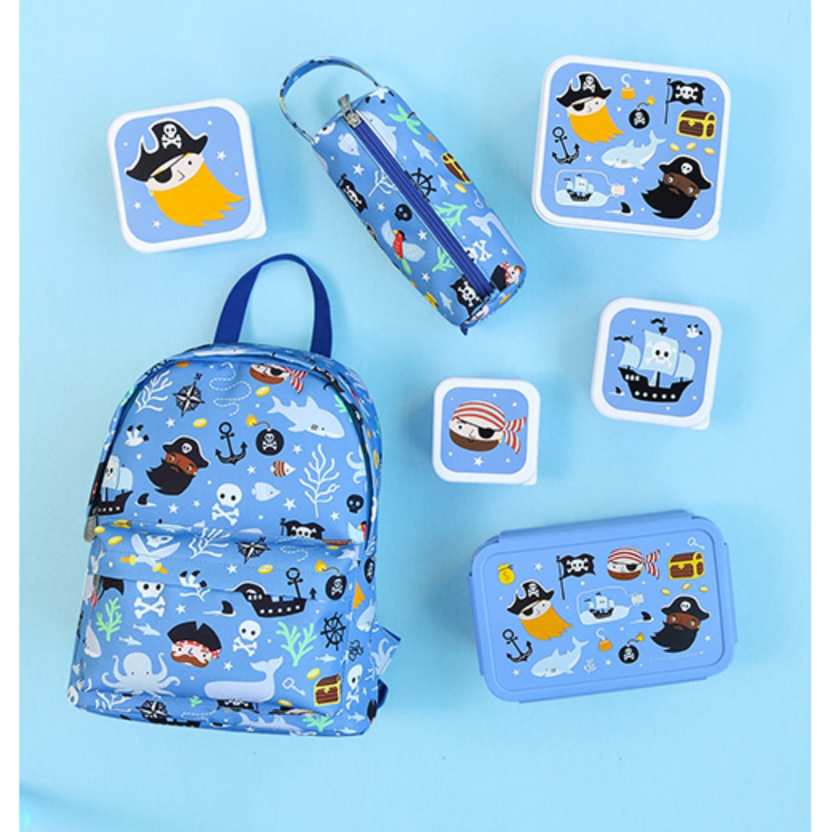 A Little Lovely Company Pirates Small Backpack