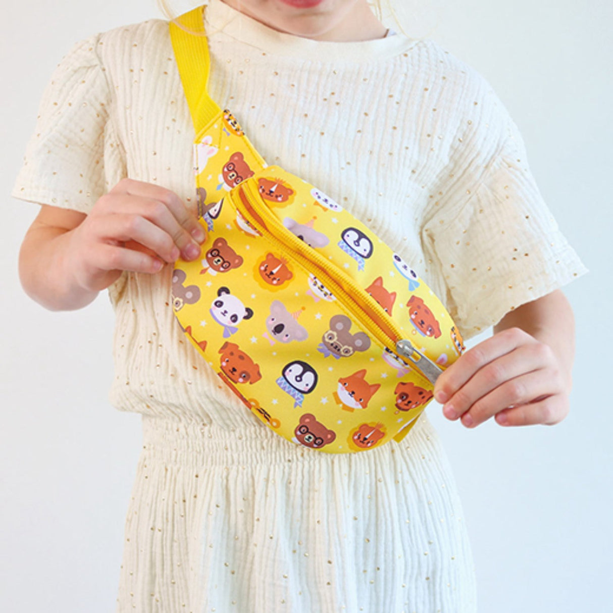 A Little Lovely Company Animal Friends Bum Bag