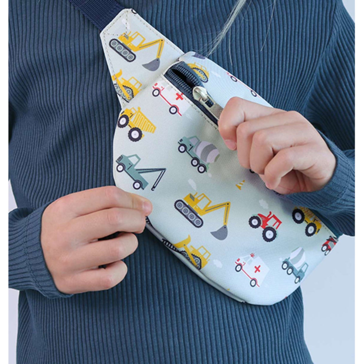 A Little Lovely Company Vehicles Bum Bag