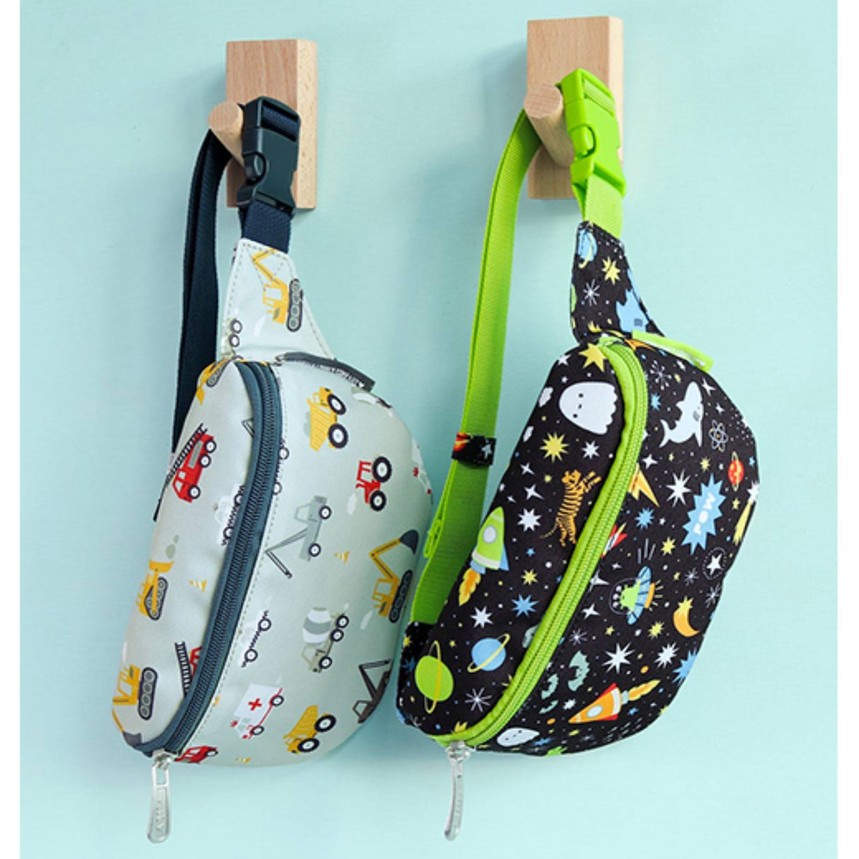 A Little Lovely Company Vehicles Bum Bag