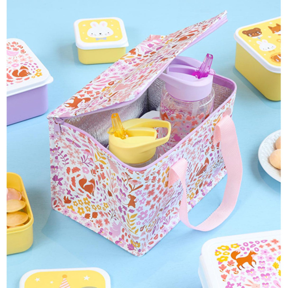 A Little Lovely Company Flower Garden Cooler Bag