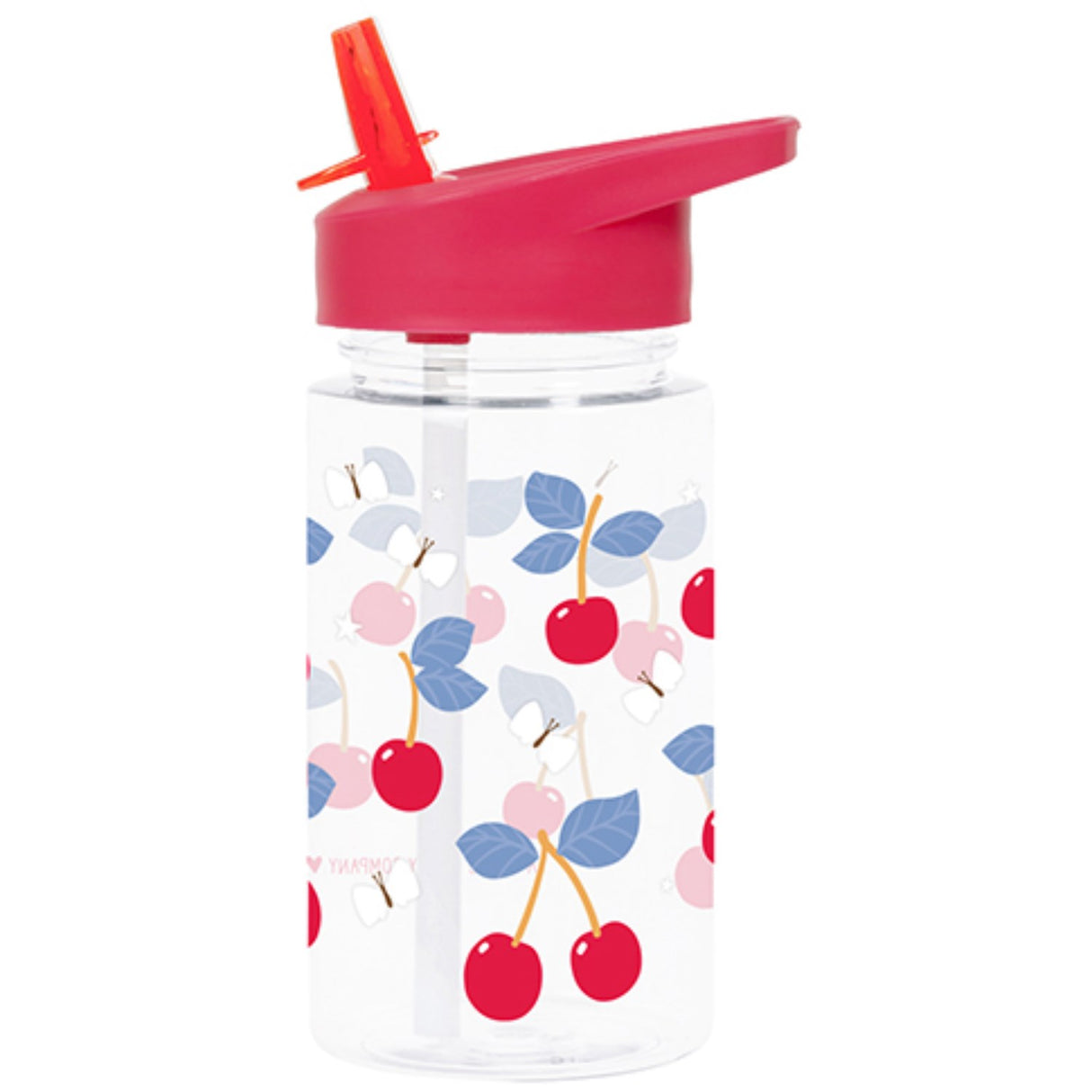 A Little Lovely Company Cherries Water Bottle