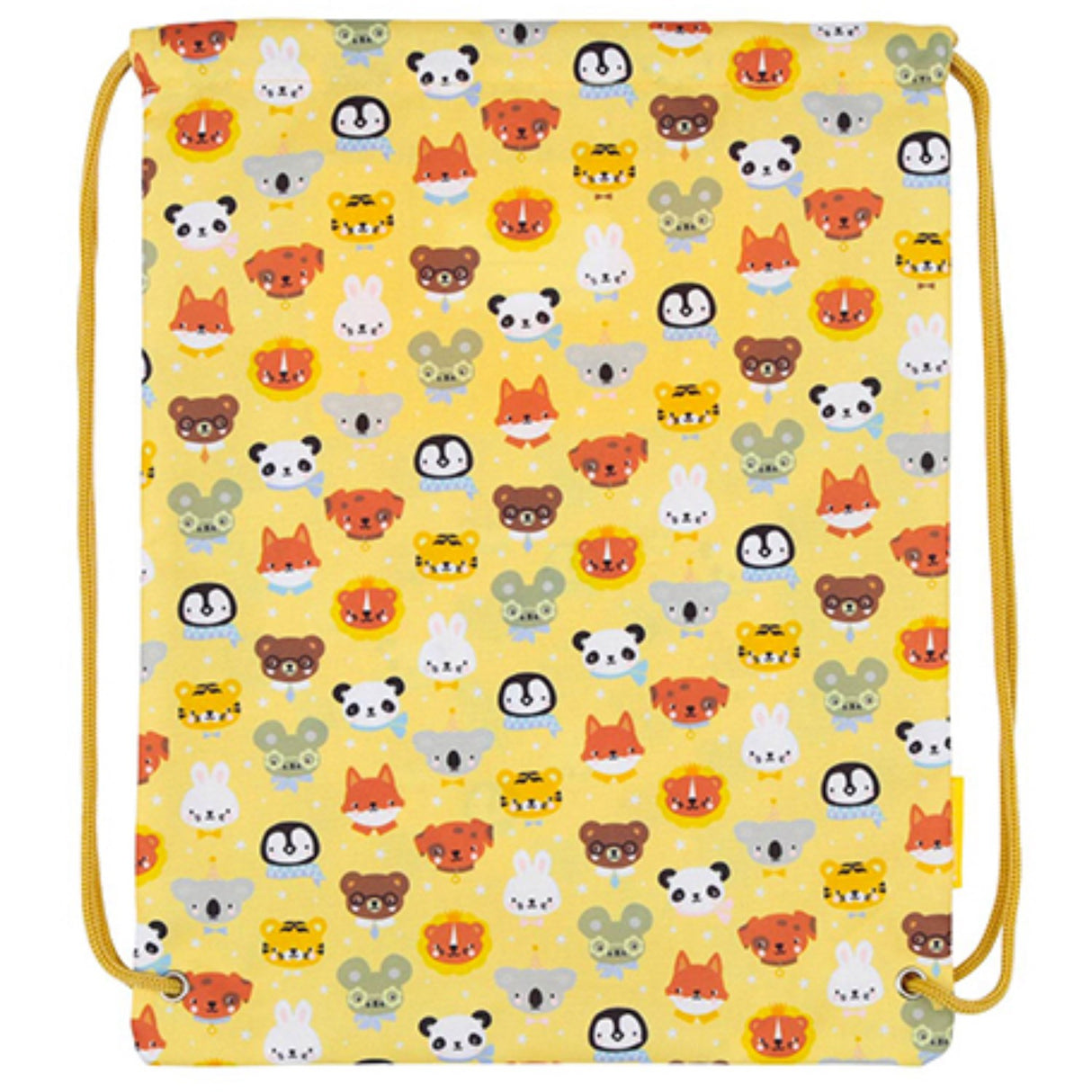 A Little Lovely Company Animal Friends Gym Bag