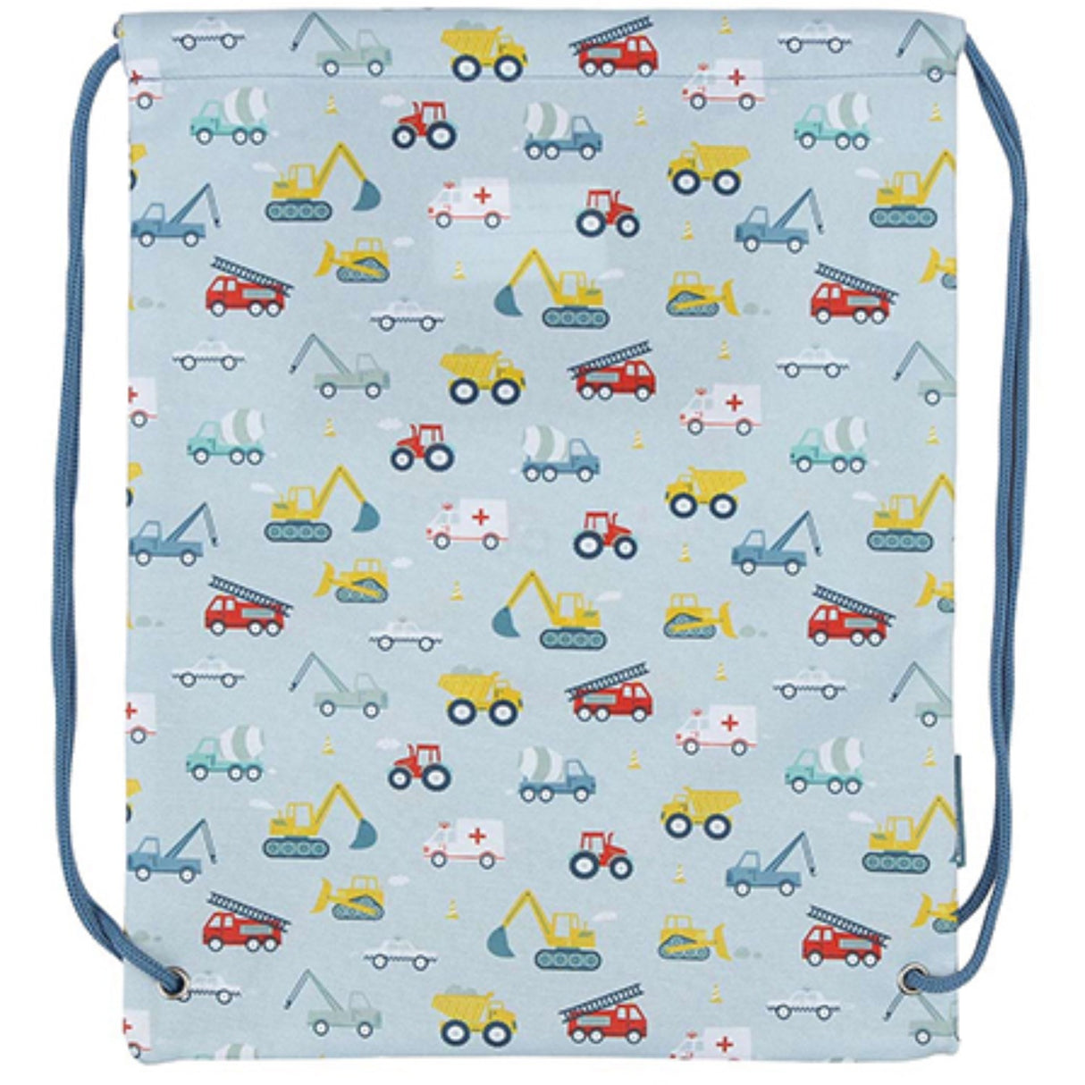 A Little Lovely Company Vehicles Gym Bag