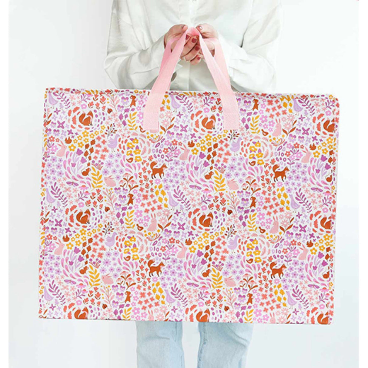 A Little Lovely Company Flower Garden XL Storage bag