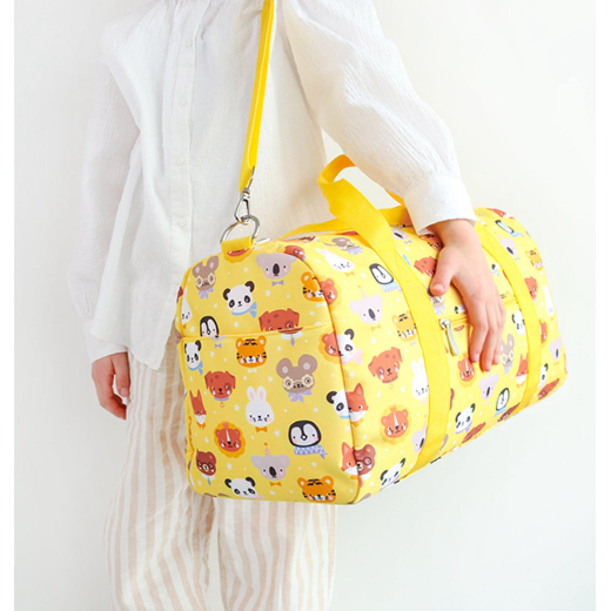 A Little Lovely Company Animal Friends Travel Bag