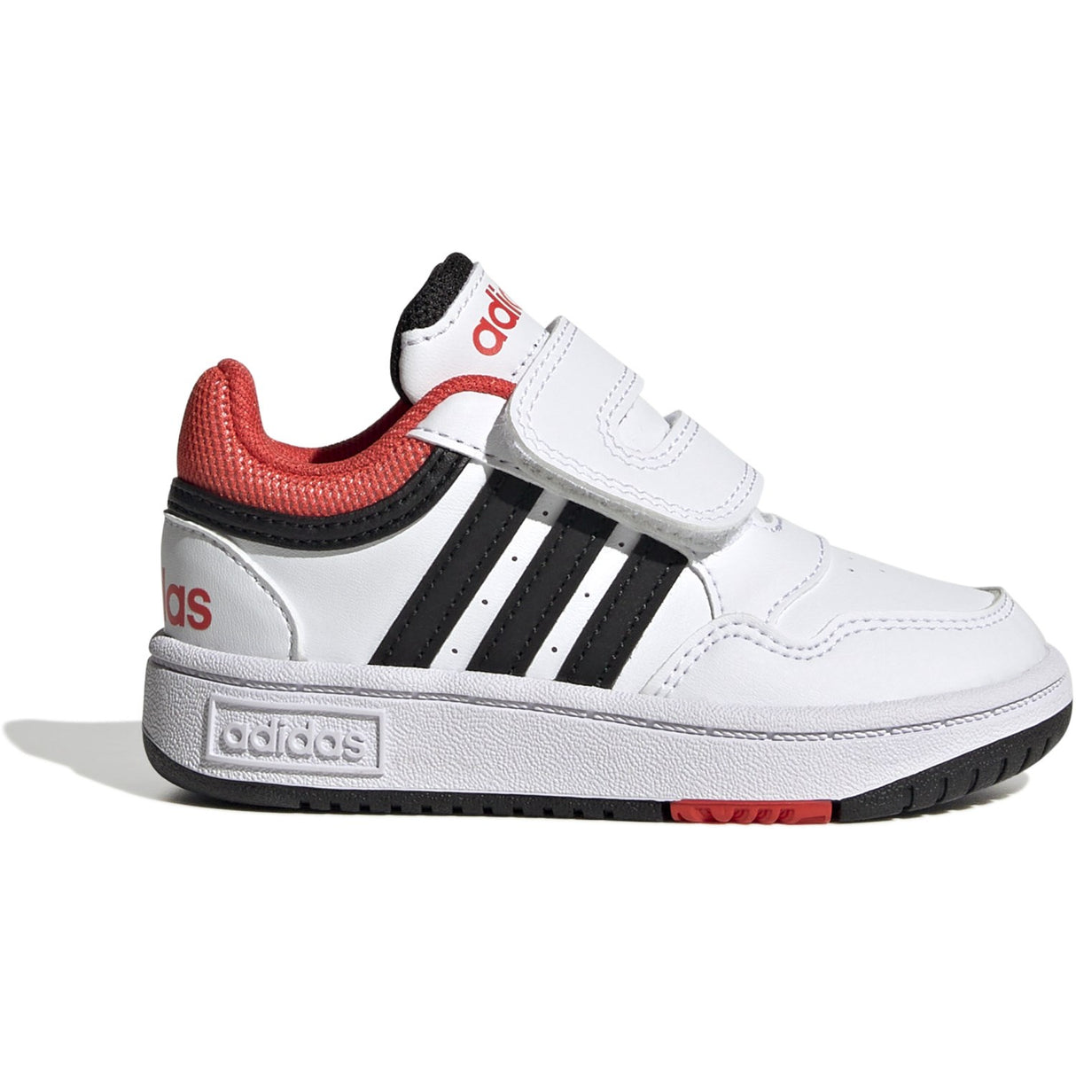 adidas Originals Ftwr White/Core Black/Bright Red Hoops 3.0 Cf I Sneakers