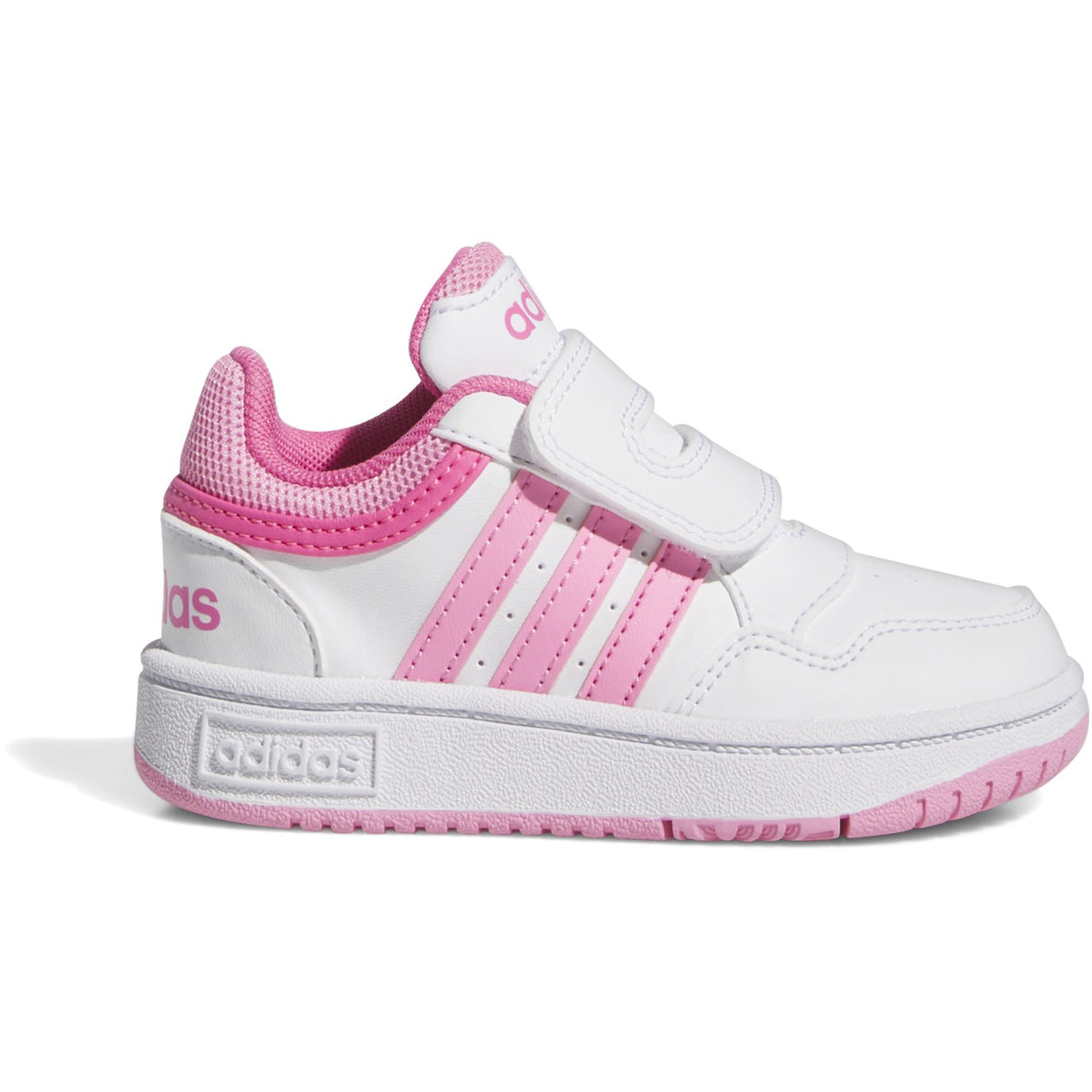 adidas Originals Ftwr White/Bliss Pink/Pulse Magenta Hoops 3.0 Cf I Sneakers