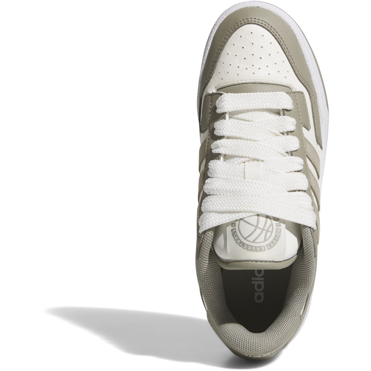 adidas Originals Silver Pebble/Cloud White/Ftwr White Rapid Court Low J Sneakers