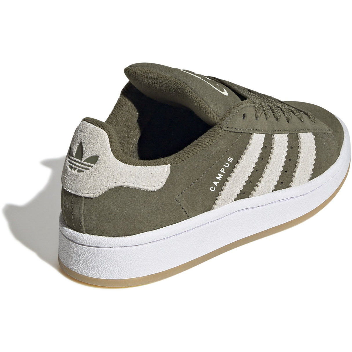 adidas Originals Medium Dark Khaki/Off White/Ftwr White Campus 00S J Sneakers