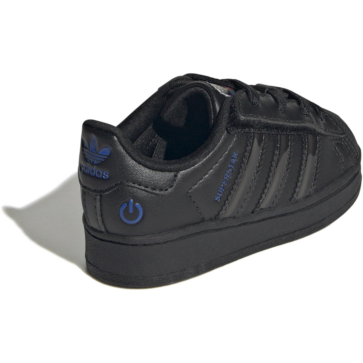 adidas Originals Core Black/Core Black/Preloved Violet Superstar Led Lights Cf El I Sneakers