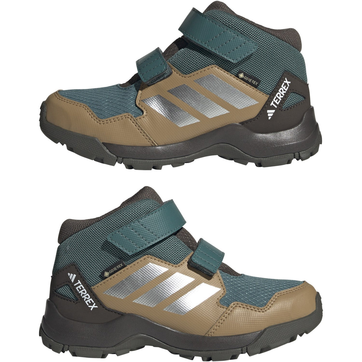 adidas Originals Preloved Teal/Matte Silver/Cardboard Terrex Skychaser Mid Gtx Cf K Shoe