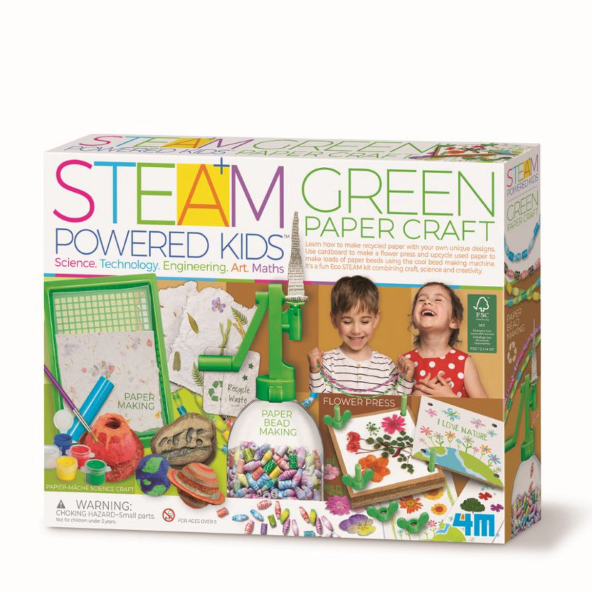 4M Steam Powered Kids / Recycling Paper
