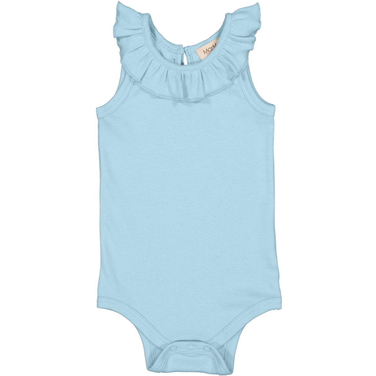 MarMar Modal Fine Rib Heavenly Blue Brianna Body