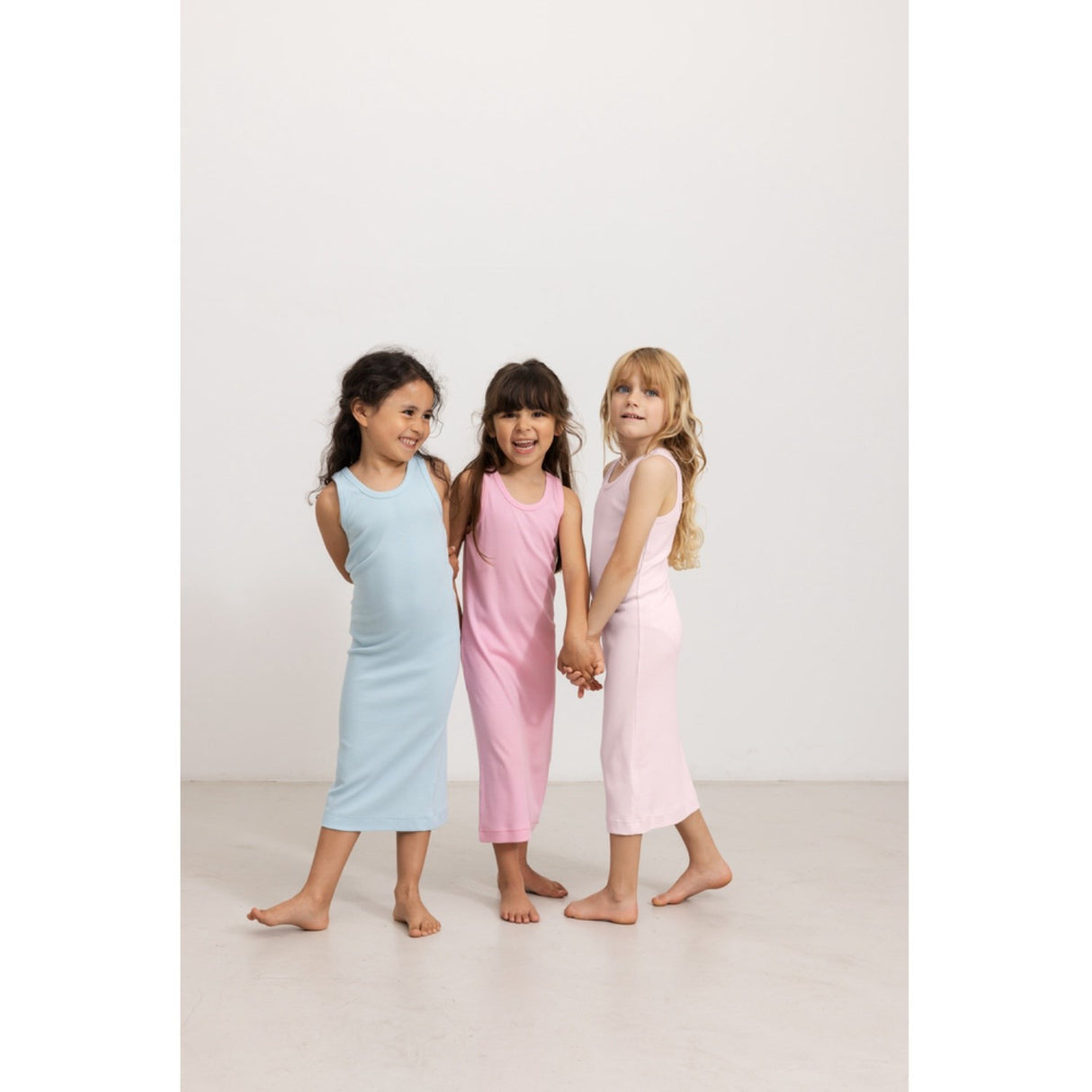 MarMar Modal Fine Rib Heavenly Blue Dudu Dress