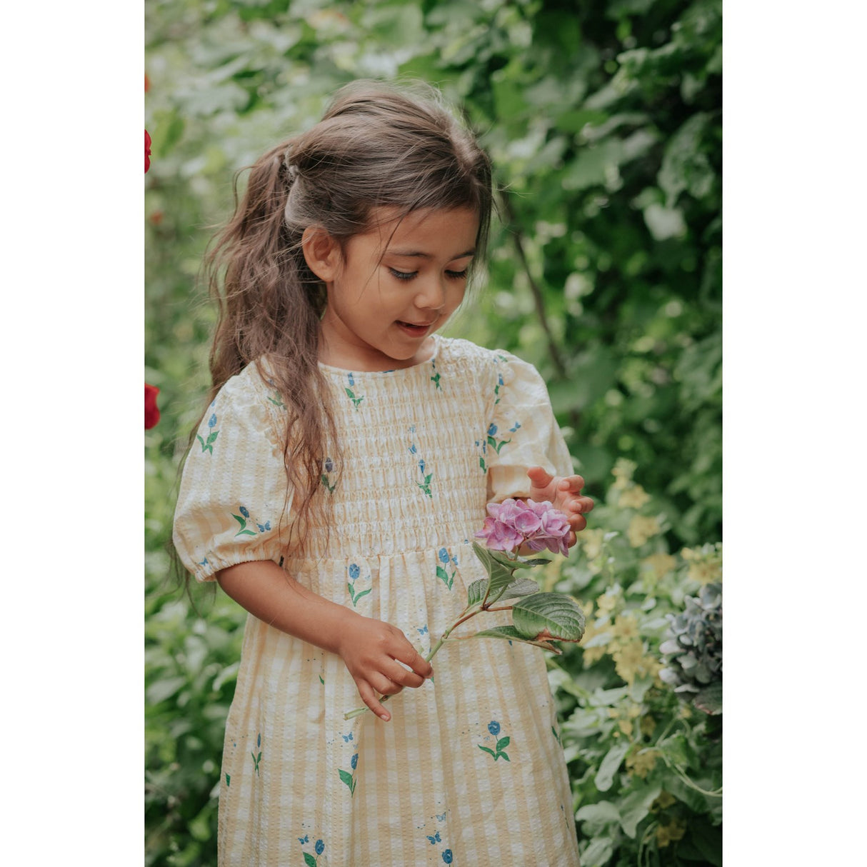 Fliink Sunlight Flower Aop Agnes Flower Dress