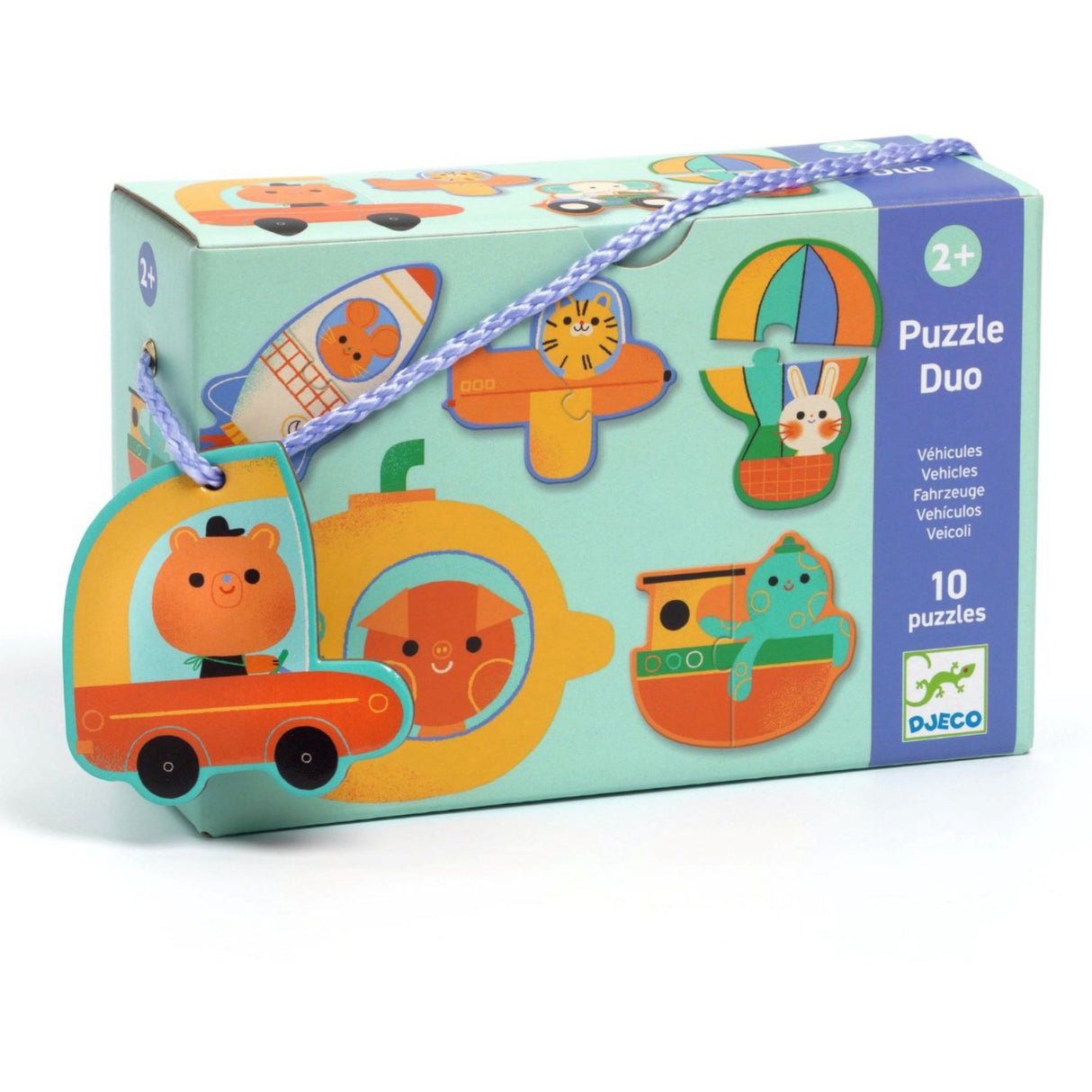 Djeco Puzzle Duo, Transport