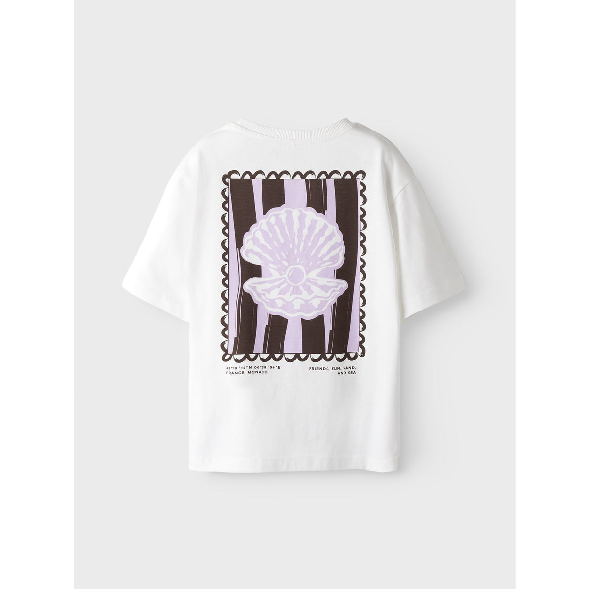 Name It Cloud Dancer Nkfhellia Ss Nreg Top