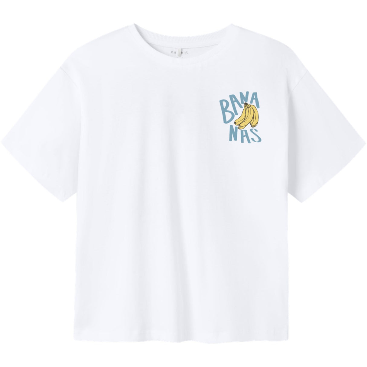 Name It Bright White Lemon Drop Nkmjacob Rlx Ss Top Box